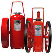 Wheeled Fire extinguisher