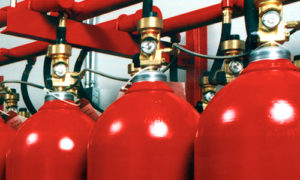 Fireguard Inergen Clean Agent System Cylinders